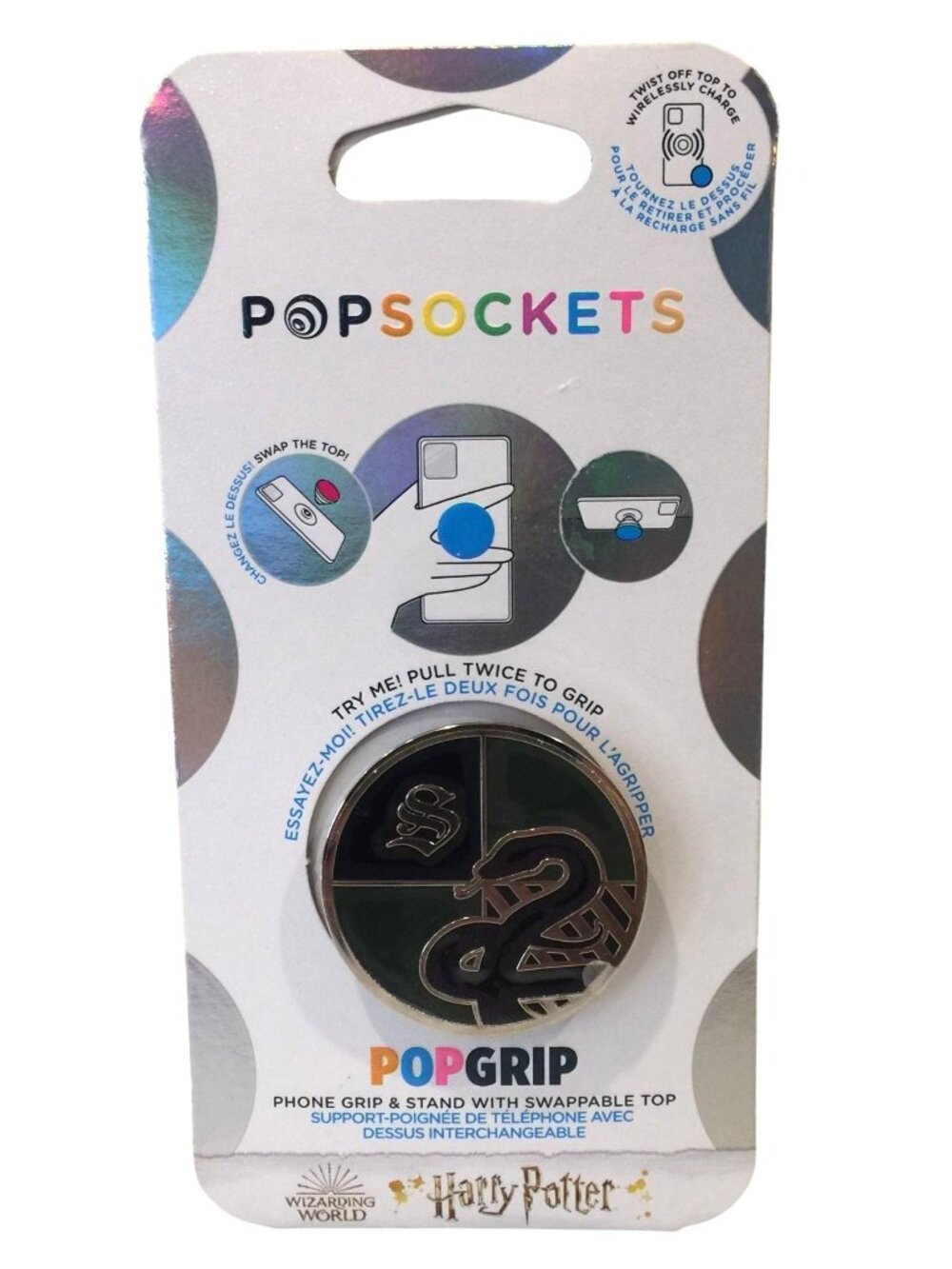 POPSOCKETS Wizarding World Slytherin Pop Grip